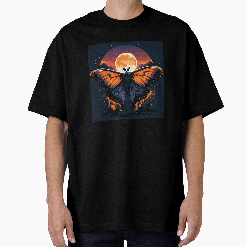 Luna Moth Moonrise - Mythic Night Wings by QuantumQGear