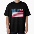USA Flag T-Shirt for Men and Women by AllStarMerch