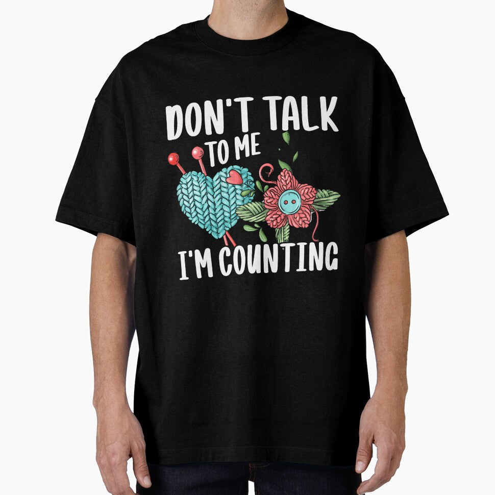 Don't Talk To Me I'M Counting Crochet Knitting by pfanodlnazb