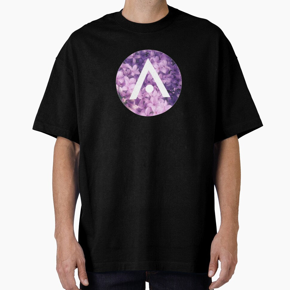 Bright Purple Lilac Flowers Aveda Logo by Dalaura