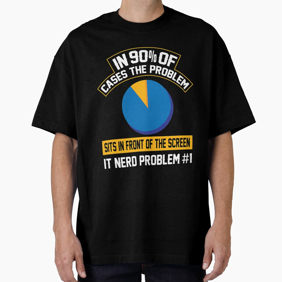 IT Nerd Computer Scientist Technician PC Problems T-Shirt by lotushaza