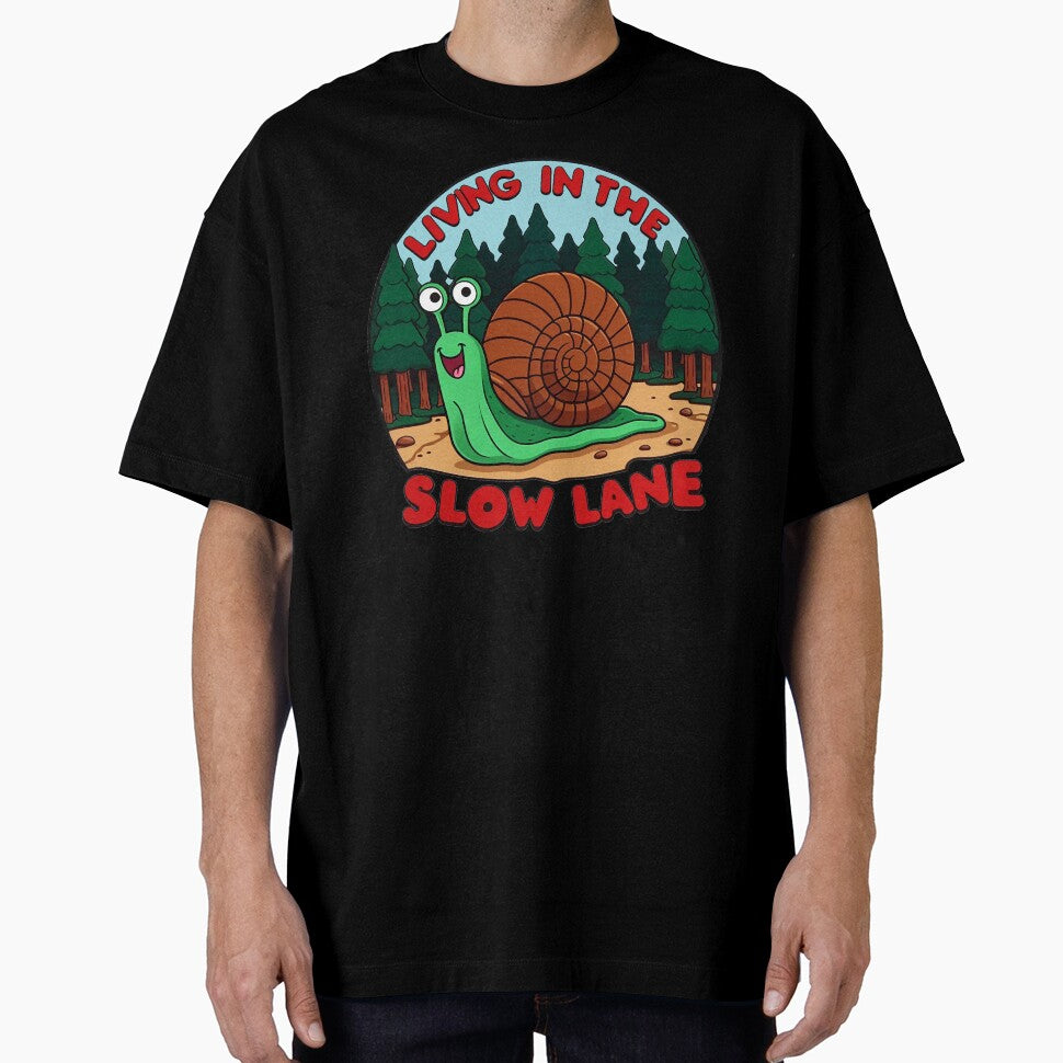 Snail Living In The Slow Lane Journeying Beyond by SportsT-Shirts