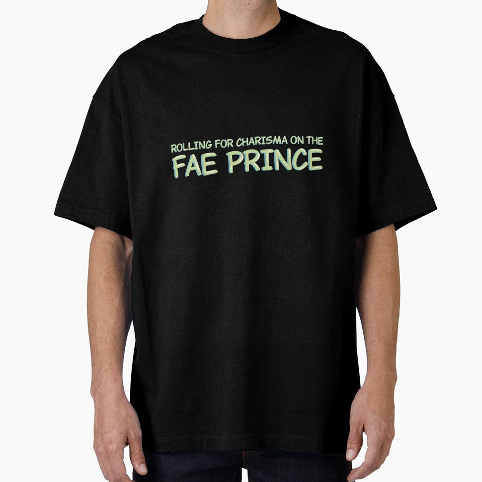 Rolling For Charisma Fae Prince Romantasy DND Sticker by alexmaushaus