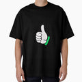 OK Thumbs Up Minimal Graphic T-Shirt Design by bulbul Islam