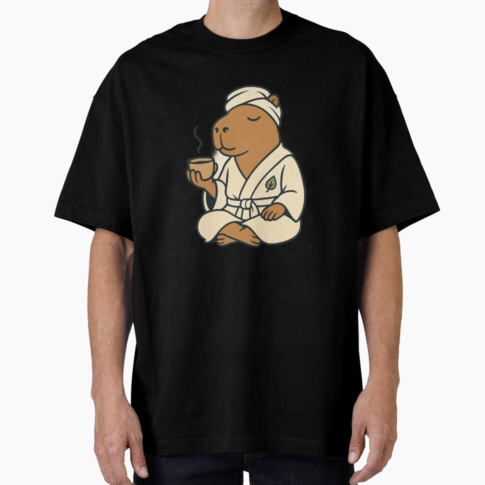 Capybara Monk – Retro RPG Animal Class by TenkaTees