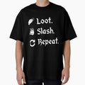 Loot Slash Repeat - Comission by Ruedige
