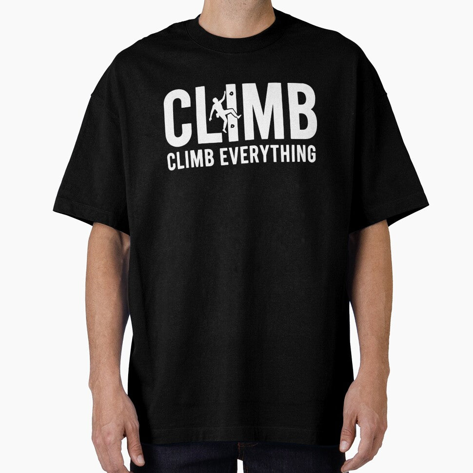 Climb Everything Rock Climbing Design by LuminOrb
