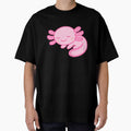 Cute pink axolotl by ruelia