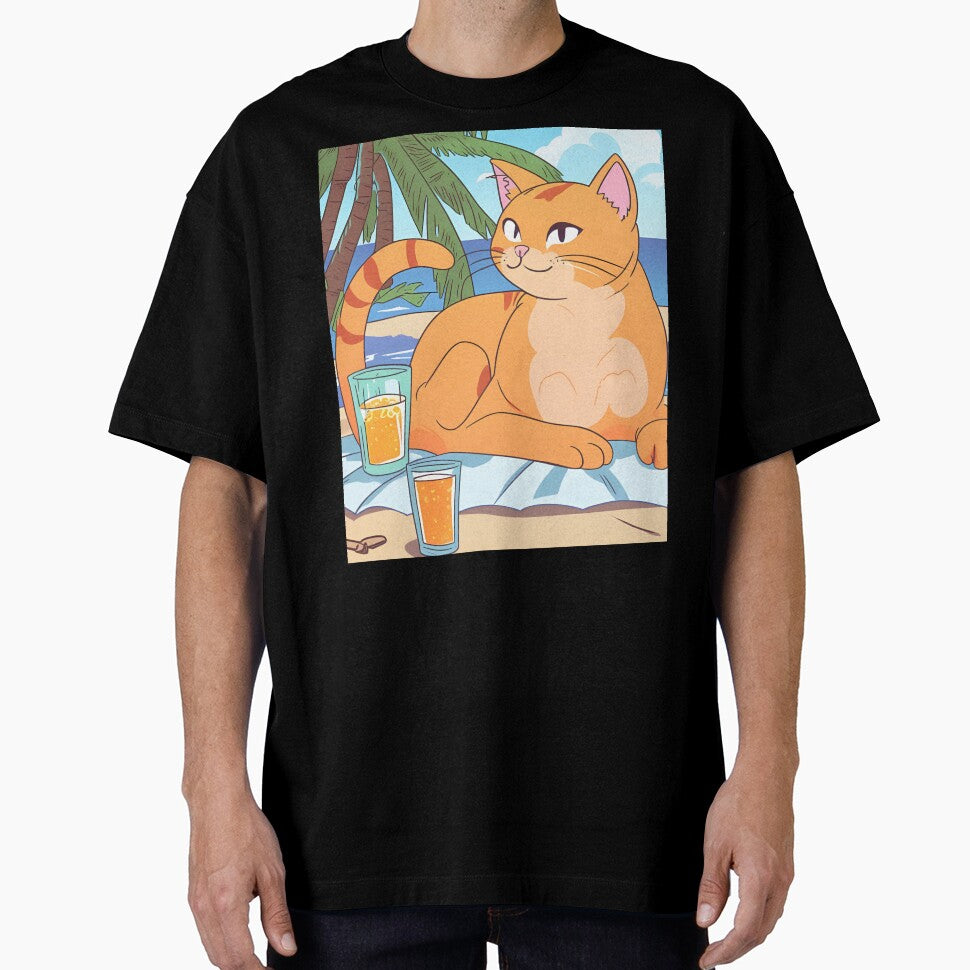 Orange Cat On Vacation by ArtistMart
