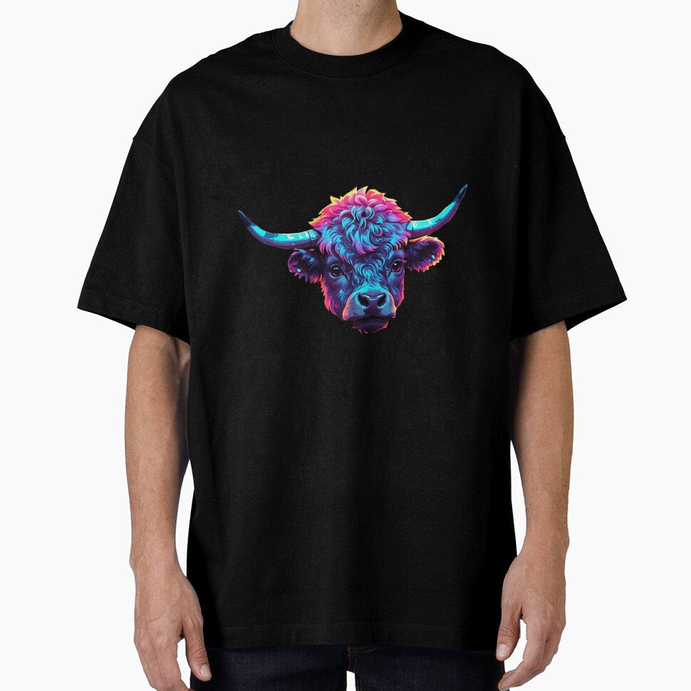 Highland cow bull by LevCreates
