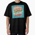 Running on Caffeine and Chaos – Funny Coffee Quote Design by artmanikin