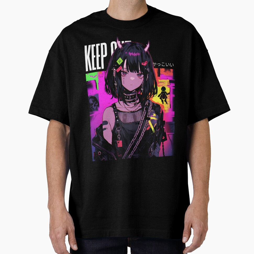 Keep Out Anime by CursedInk