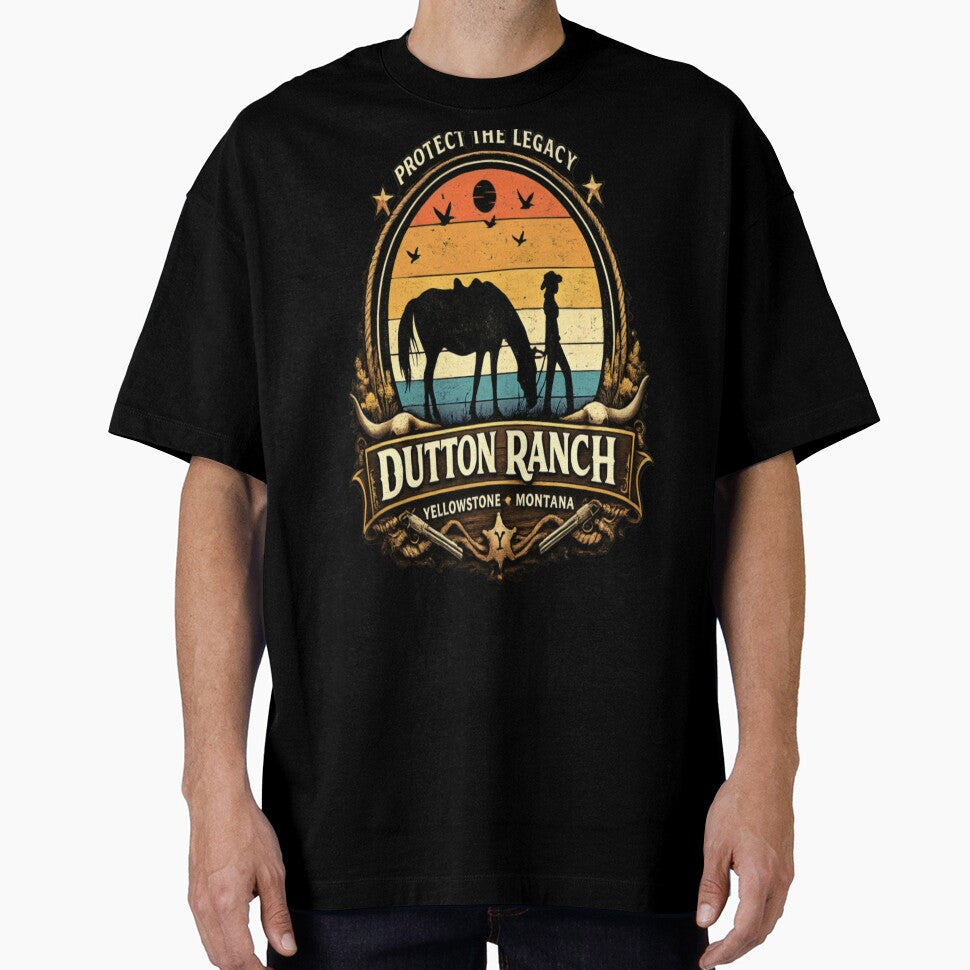 Protect The Legacy – Dutton Ranch Vintage W by CatLovers Studio