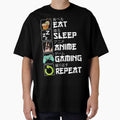 Eat Sleep Anime Gaming Repeat Kawaii Otaku Anime Manga by Arigue
