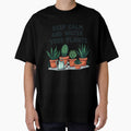 Keep Calm and Water Your Plants | Funny Plant Lover Shirt | Gardening Enthusiast Gift | Houseplant Care Humor by PaintedPixels01