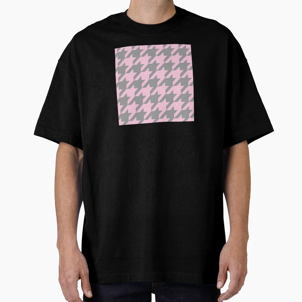 Blush Houndstooth by curtjankadesign