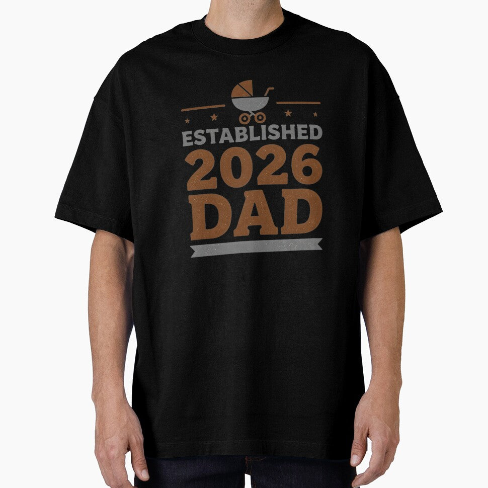 Established 2026 Dad Vintage New Father Coffee Mug Gift by FestivityFinds