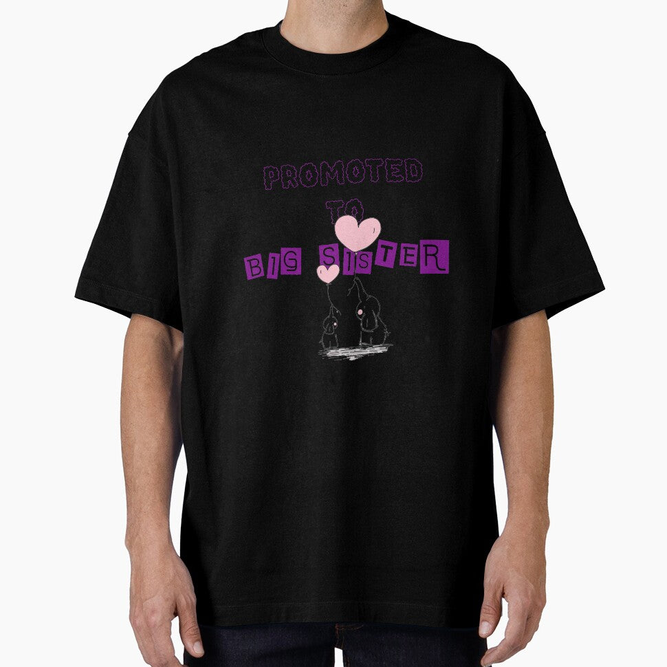 New sister Promoted To big sister 2021 Gift Pregnancy Announcement Essential T-Shirt by LilaDiams