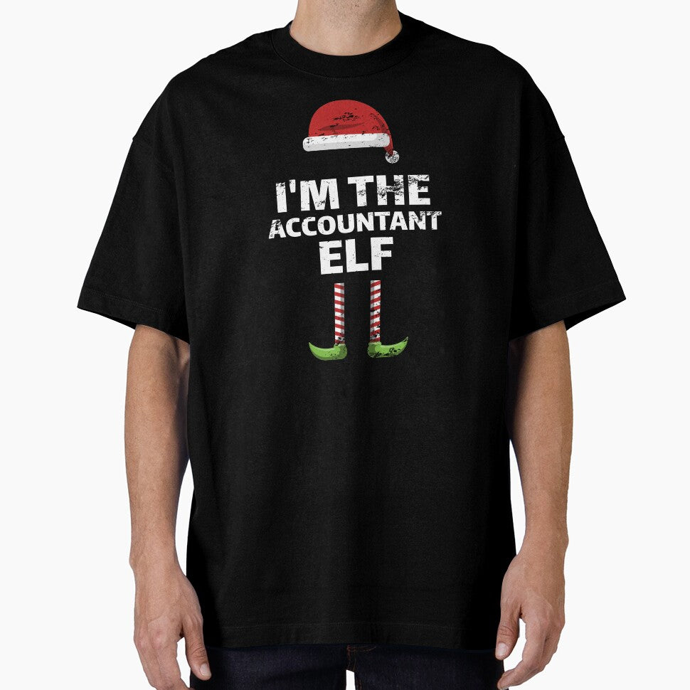 Christmas accountant elf matching group costume Retro Vintage by Jeangel97