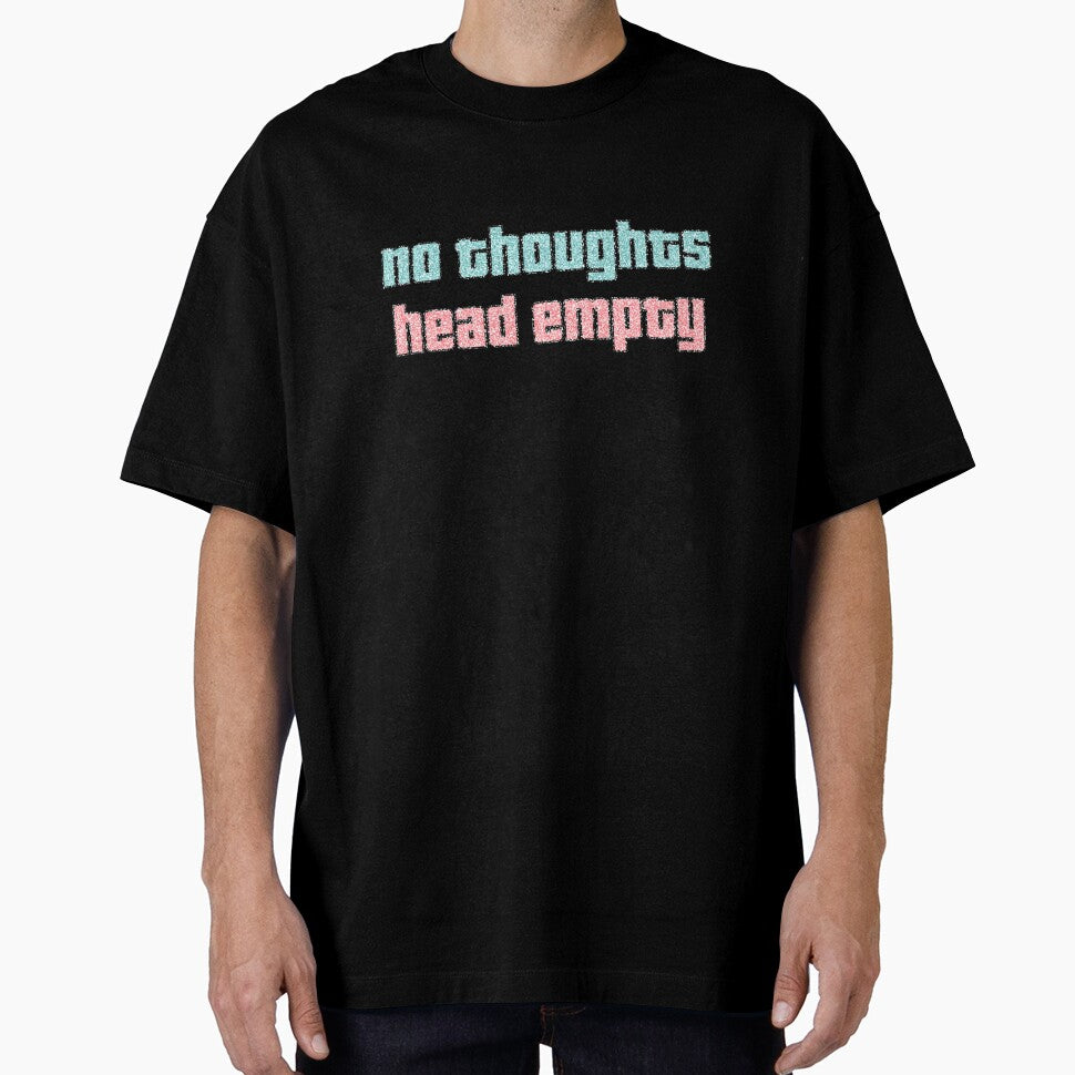 No Thoughts Head Empty Glitter Aesthetic by thefrshmachine