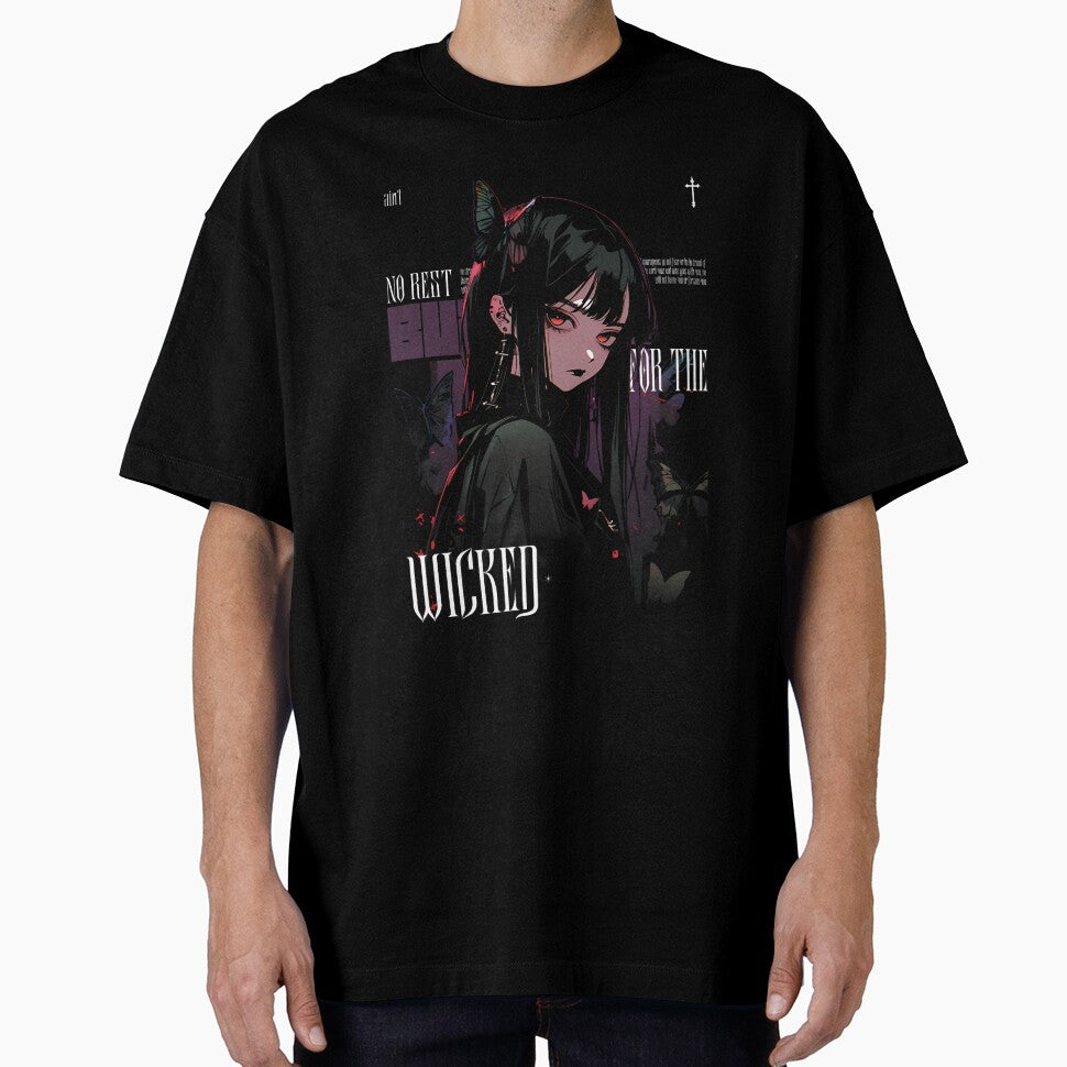 No Rest For The Wicked Anime Halloween Goth by CursedInk