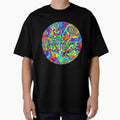 No Future Nihilism Trippy Rainbow Circle by Stefanrajzer