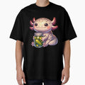 Cute Axolotl With Pickles. Funny Axolotl And Pickles Lover by ahmed2751989