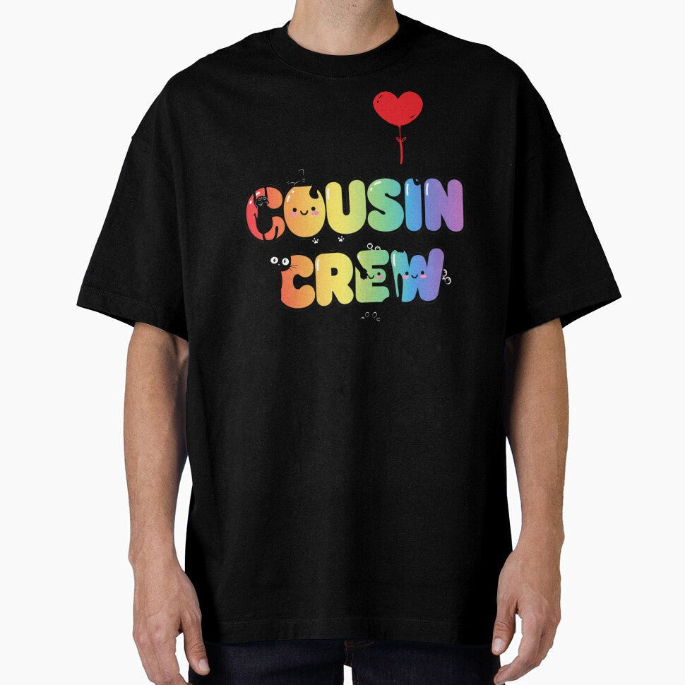 Cousin Crew Cute Cats T-Shirt – Cute Family Matching Tee by Happy'CLICK'