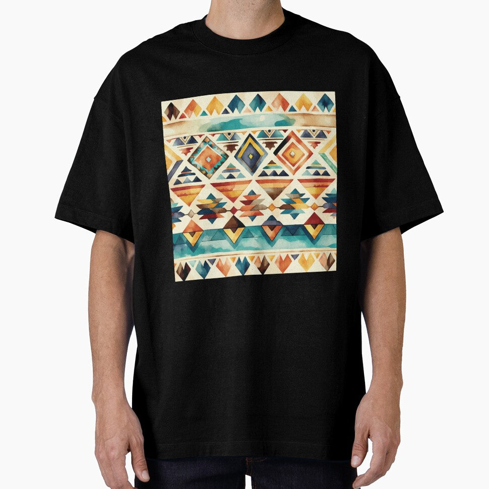 An Aztec Geometric Southwestern Design - Boho Chic Patterns by GVRDesign