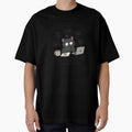 Professional Overthinker Funny Black Cat Design by INVITOARTE