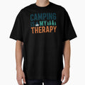Nature's Healing: Camping is My Therapy" Sticker by Pattern-Parade