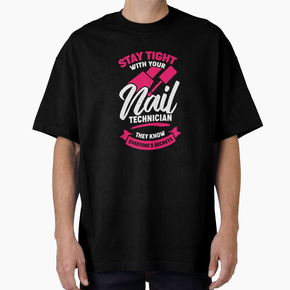 Funny Nail Salon Tech Technician Gift by Marcid95