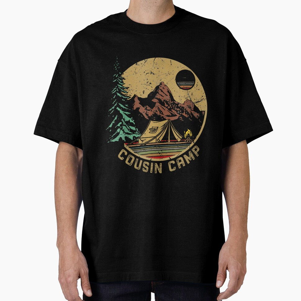Retro Family Camping Summer Vacation Crew Cousin Camp 2025 by LunaDangelo