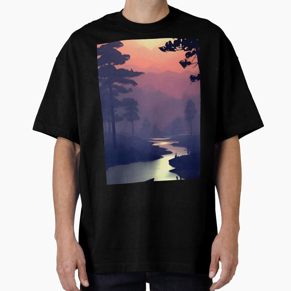 Find the Perfect Minimalist Landscape River View Print for Your Personal Style and Preferences by supeart