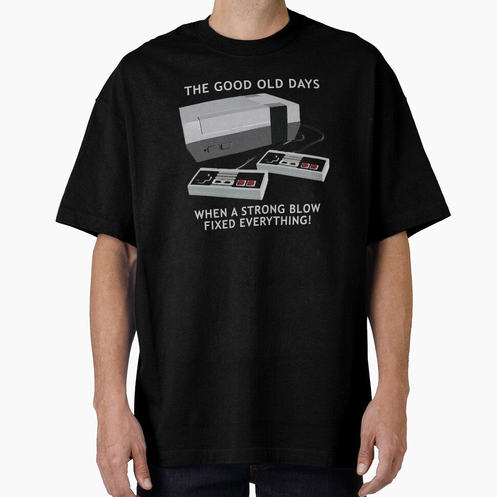 Retro gaming "The Good Old Days When A Strong Blow Fixed Everything!" by JDMTees