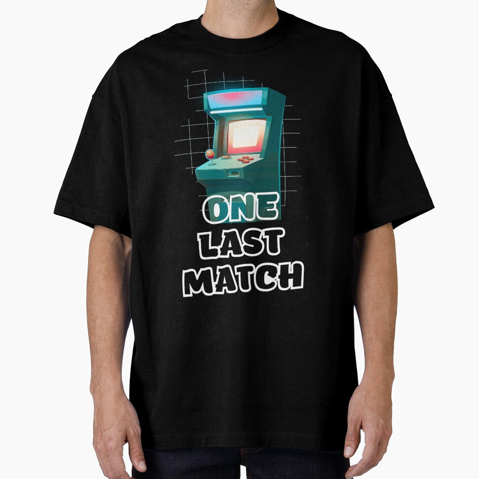 One Last Match – Retro Arcade Gaming Typography by PixelRageStudio
