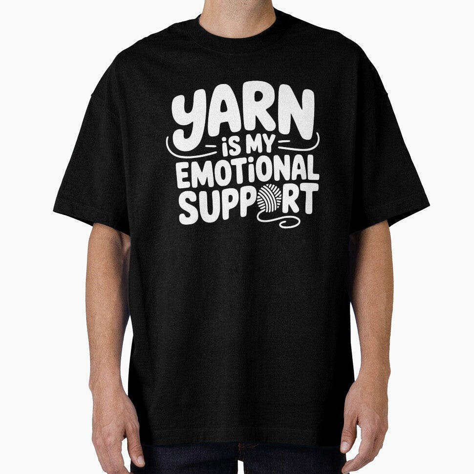 Yarn Is My Emotional Support by theartfulaspie