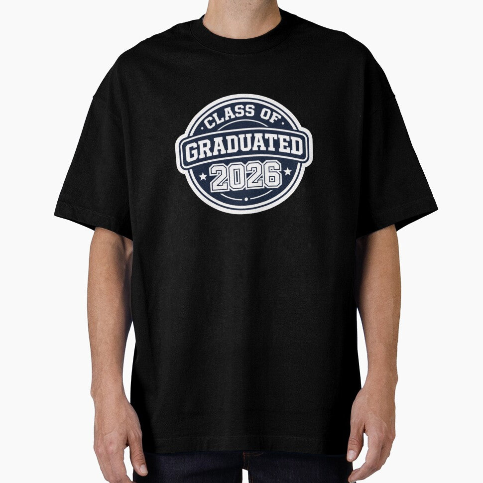 Class of 2026 Graduation Badge – Varsity Style Graduated Design by Purdiole-art