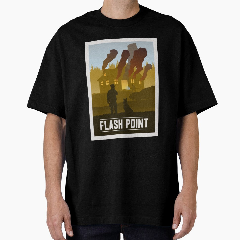 Flash Point - Board Games - Minimalist Travel Poster Style - Board Game Art by MeepleDesign