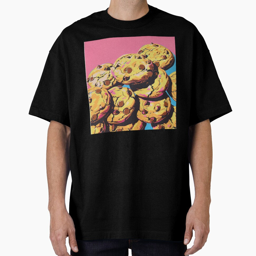 Chocolate Chip Cookies Pop Art 4 by AstroRisq