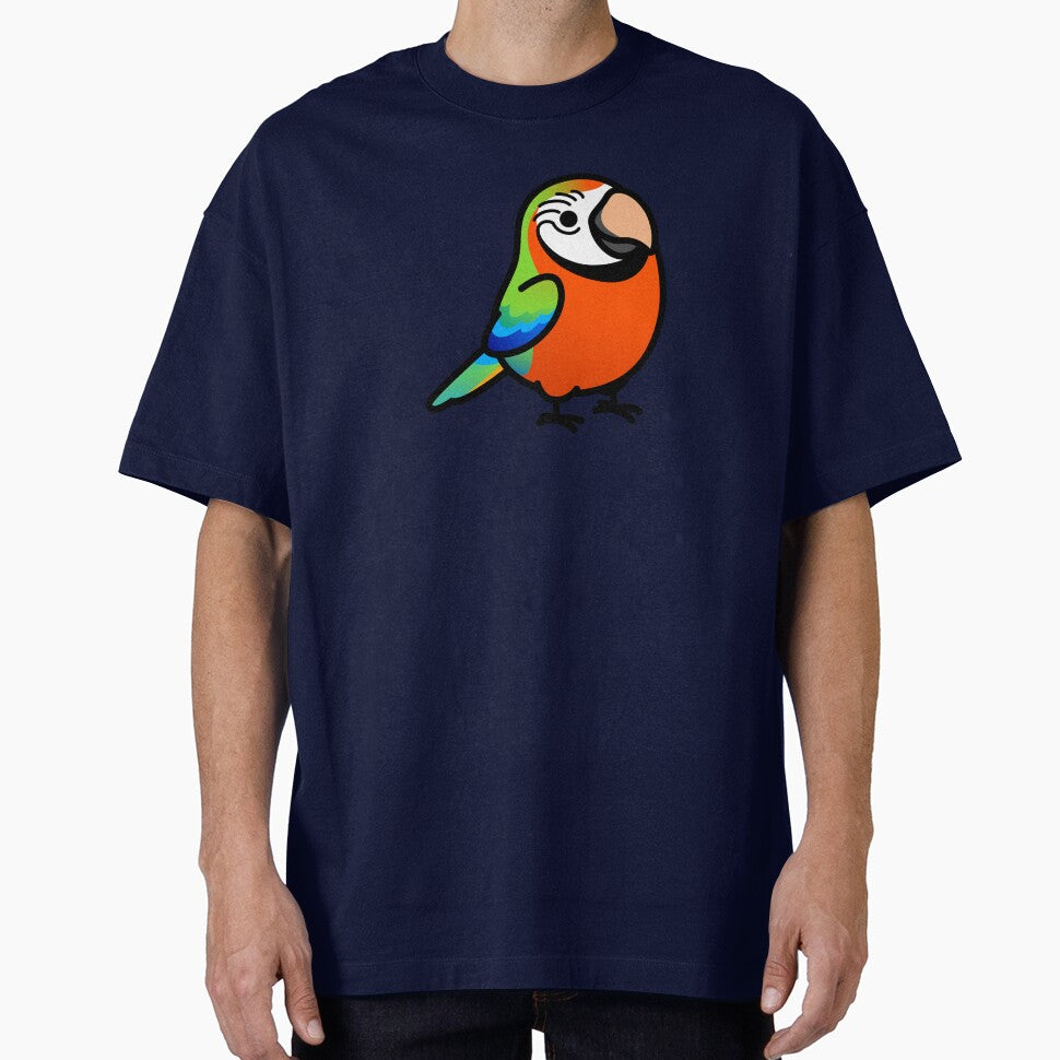 Chubby Harlequin Macaw by birdhism
