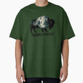 Preserve & Protect Nature Double Exposure Bison Silhouette Trees Forest Save the Environment Climate Change Wilderness Hiking Camping by ArcticFoxStudio