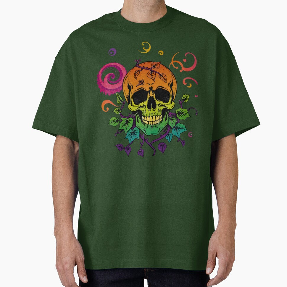 Psychedelic Vine Skull by Rothnaric