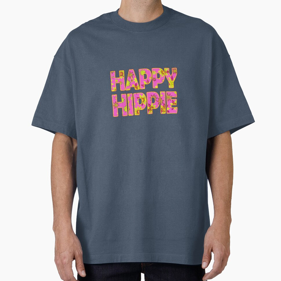 Happy Hippie Words Flower Power Free Spirit Hippie Vibes 2 of 4 by Beachy