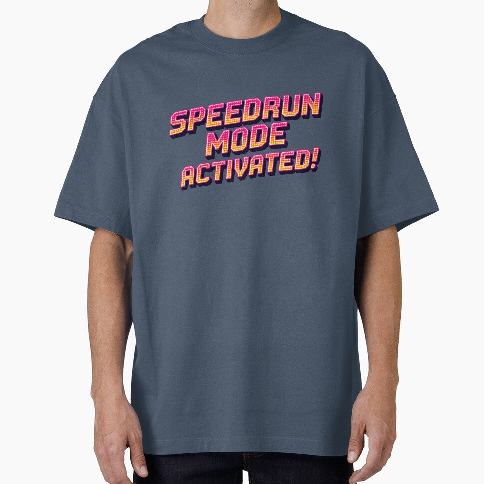 Speedrun Mode Activated: Retro Pixel Screen by Jollys-ArtShop