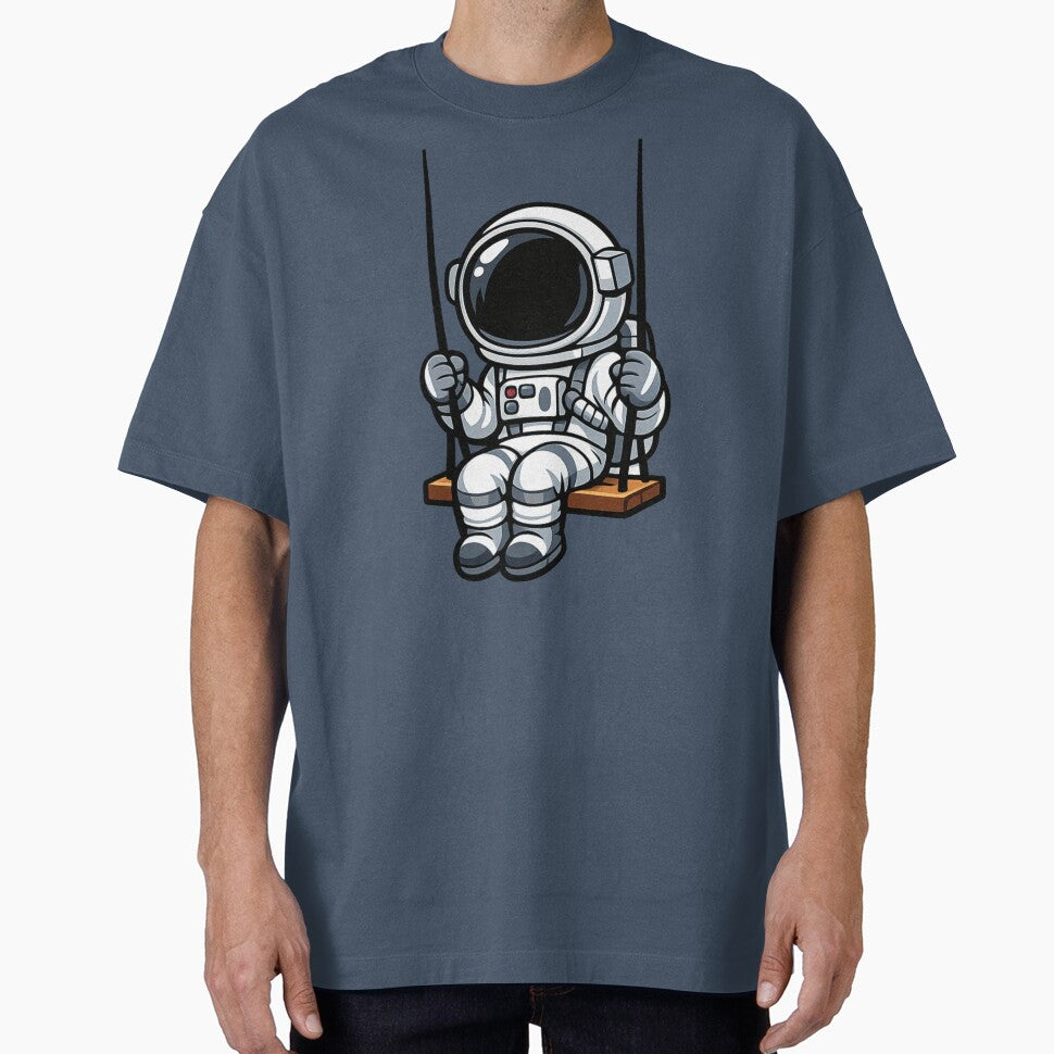Astronaut On A Swing by BROHLine Studio