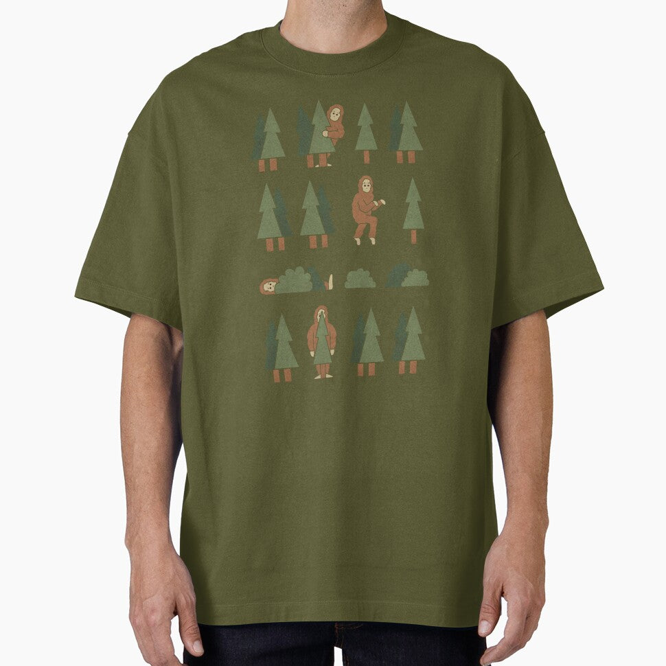 Bigfoot Forest by HandsOffMyDinosaur