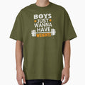Boys Just Wanna Have Weights Motivation Shirt by Graphroad