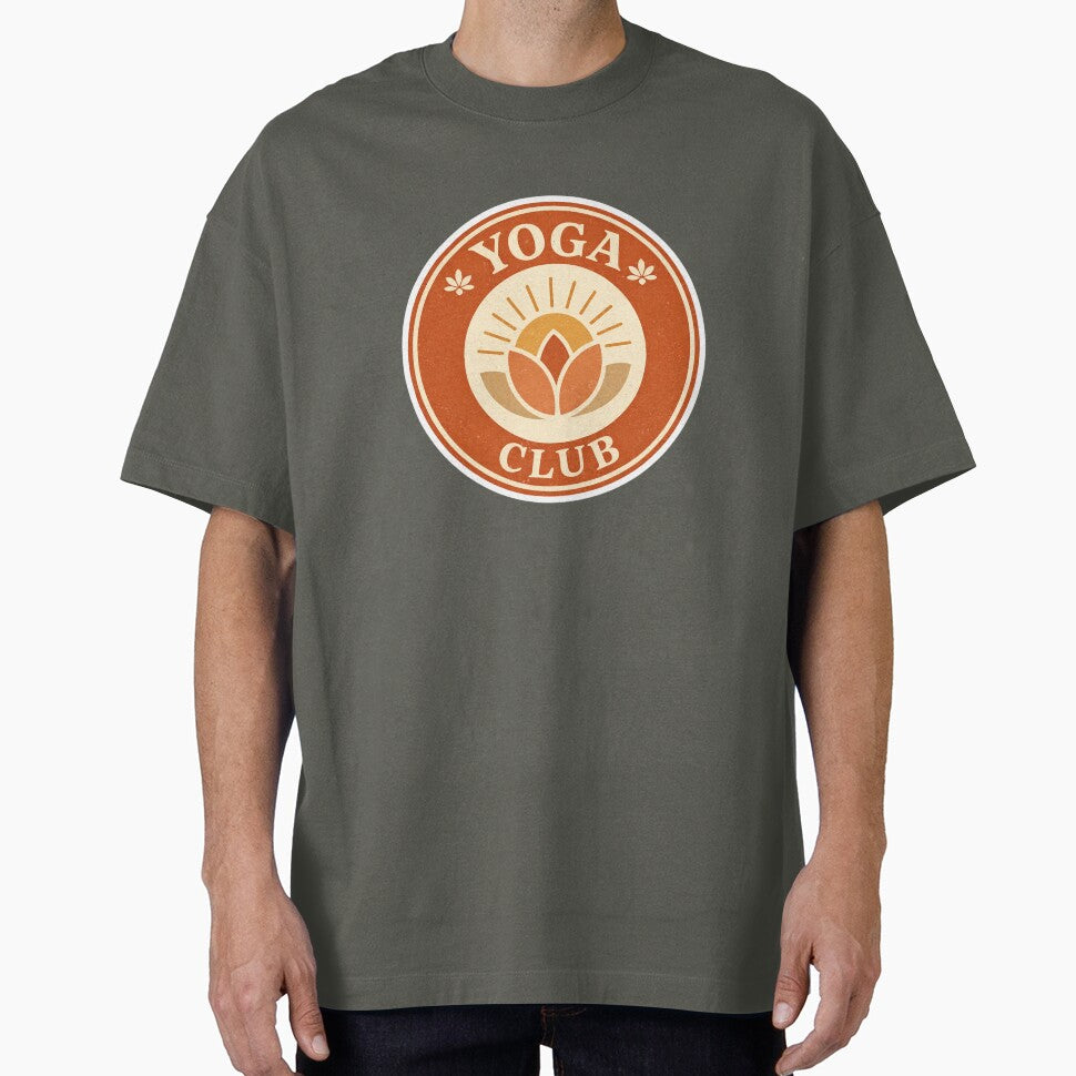 Yoga Club – Vintage Lotus Badge by EastEndTownie