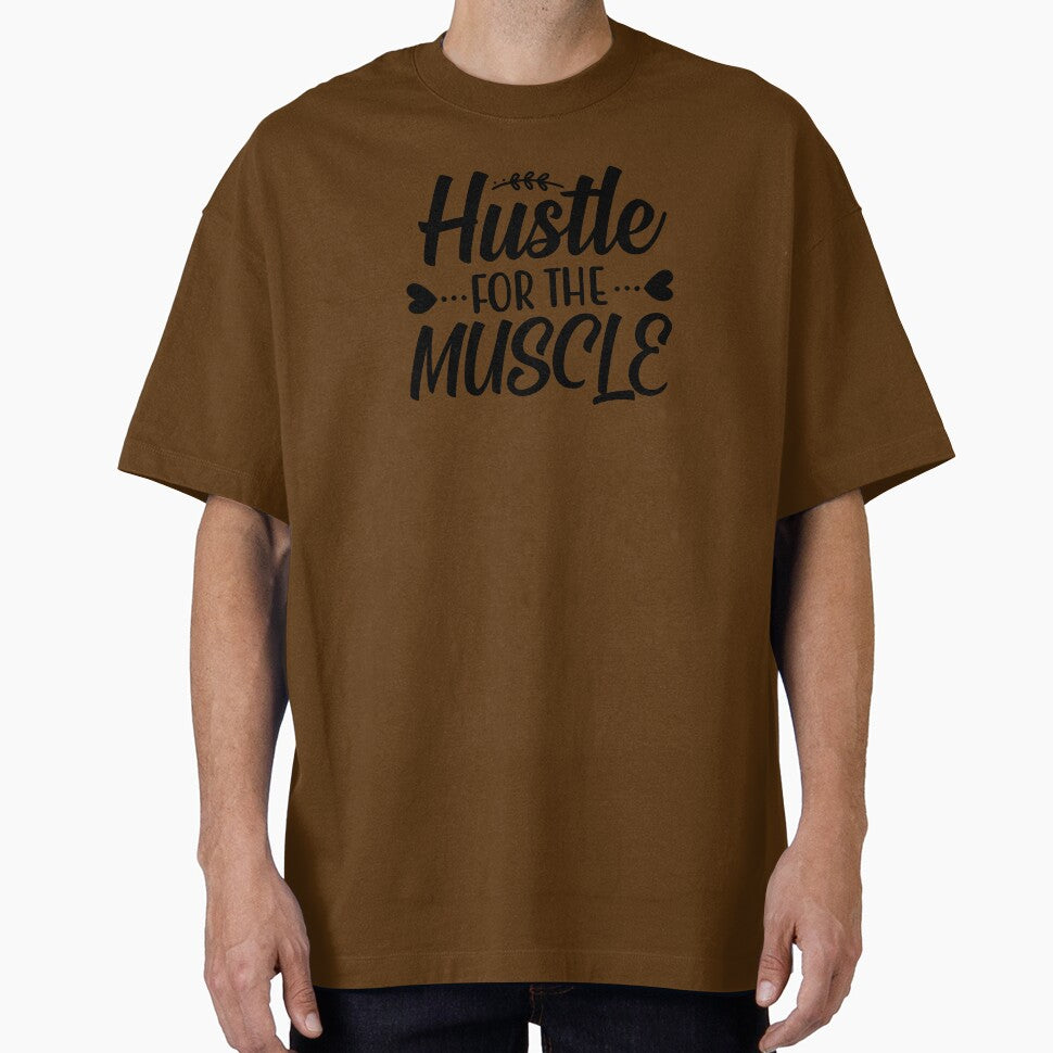 Yoga Quote Hustle For The Muscle Motivational Saying by SoccaTamam